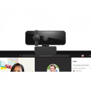 Webcam Lenovo Essential FHD 1080p spy sikker Webkamera Sort