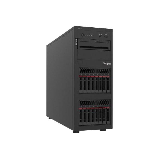 Lenovo Server ThinkSystem ST250 V2 tower Xeon E-2356G 3.2 GHz 16 GB - ingen HDD