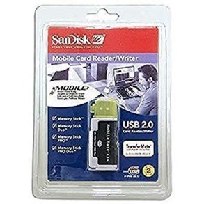 Sandisk Card reader, kort lser 