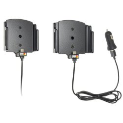 Brodit universal bilholder aktiv holder med USB-C kabel og cigg adapter 
