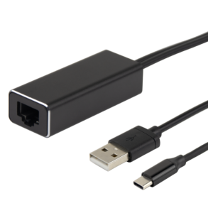 Netvrksadapter til casting-enheder USB-A USB-C og Micro USB-tilslutning