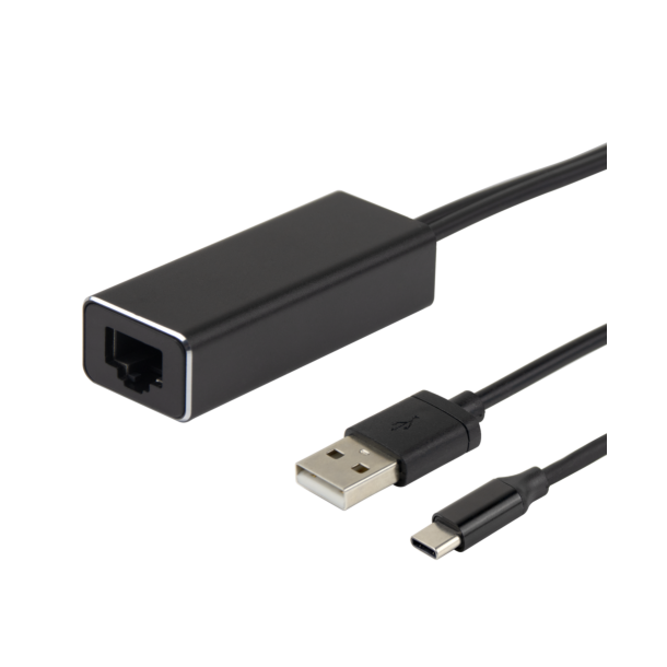 Netvrksadapter til casting-enheder USB-A USB-C og Micro USB-tilslutning
