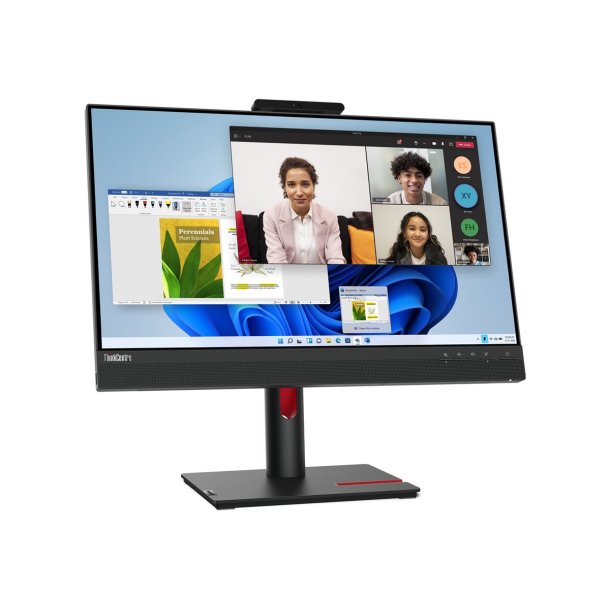 Skrm LENOVO Thinkcentre TIO24 23,8" full HD touchskrm Pivot HDMI Displayport hjtaler Webcam Hub  