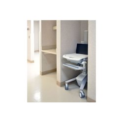 Medical Trolley StyleView SV40 Medicinsk vogn med hjul til udstyr PC udstyr mm 