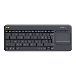 Logitech K400 Touch keyboard trdlst Nordisk 