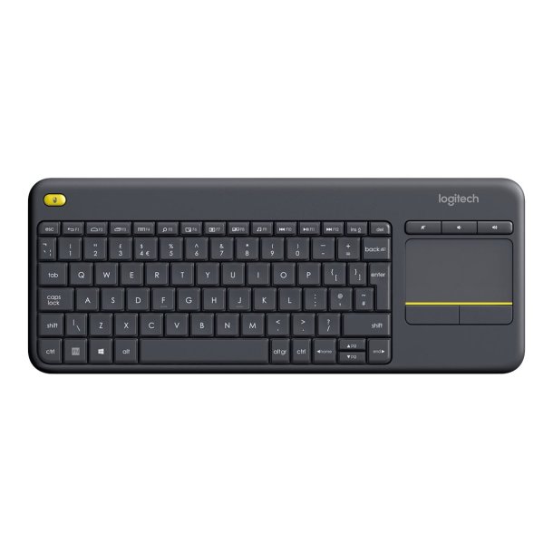 Logitech K400 keyboard med Touchpad Nordisk Trdlst 