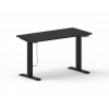 Skrivebord Flexi hve snkebord hvid el. sort elektrisk 