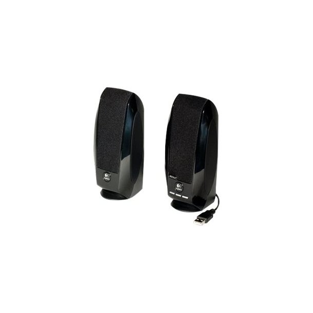 Logitech S150 Digital USB stereo Hjttalere til PC USB 1.2 Watt sort