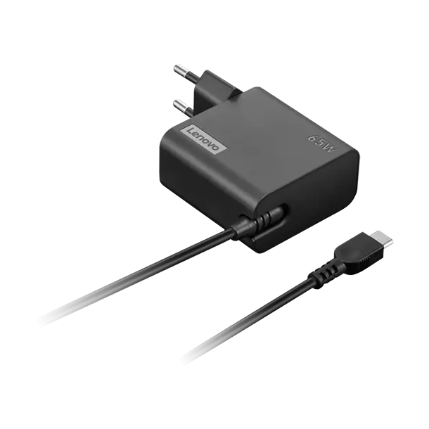 Lenovo 65W Strmforsyning adapter AC vgadapter USB-C til rejsen 