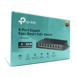 TP-Link Easy Smart TL-SG108PE Switch 8-porte Gigabit PoE