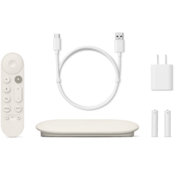 Google TV Streamer (4K) Hvid aflser for Google Cromecast