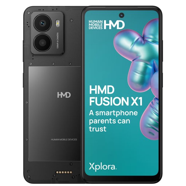 Nokia HMD Fusion X1 6,56" 5G Smartphone 6GB 128GB Noir