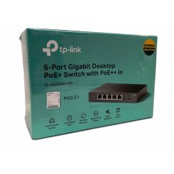 TP-Link TL-SG1005P-PD V1 Switch 5-porte Gigabit Ethernet PoE++