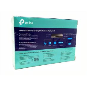 TP-Link TL-SG1005P-PD V1 Switch 5-porte Gigabit Ethernet PoE++
