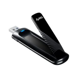 Zyxel NWD6605 Dual-Band trdls AC1200 USB netvrksadapter WiFi-5 > 300 Mbps 2.4 GHz, 5 GHz 