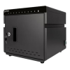Ladestation ladeskab skab med l�s USB-C til enheder ipad tablets smartphone - op til 10,2