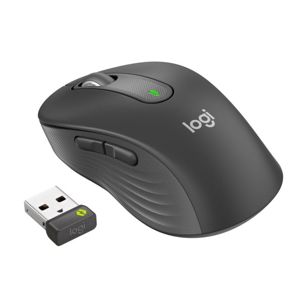 Logitech Signature M650L optisk mus hjrehnd Business Trdls 