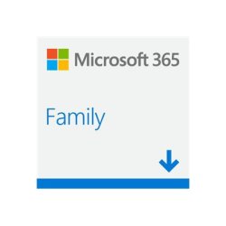 Microsoft 365 Family Win Mac 6 brugere 1 r abo. Kb og forny licens