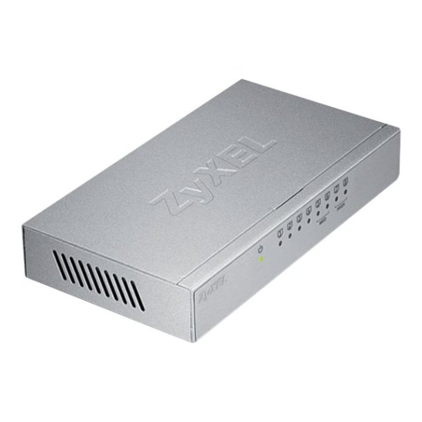 Switch Zyxel Desktop Gigabit Ethernet Media 10/100/1000 vlg 5-port eller 8-port 
