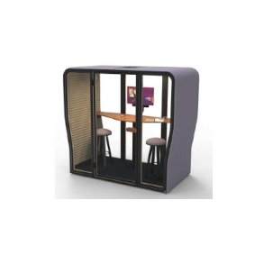 BuzziNest LENOVO Buzzi Pod 3D rib interior Hybrid Ways of Working