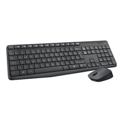 Logitech MK235 Tastatur og mus-st Trdls Pan nordisk