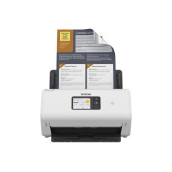 Brother ADS-4550 dokumentscanner til kontoret eller hjemmekontoret b�de kablet og tr�dl�st