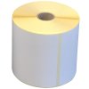Labels Brother Uncoated udstanset hvid 100x192mm labelsrulle  350 stk direkte print ( kasse 18stk )