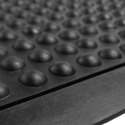 Underlag Aflastningsmtte Doortex anti-fatigue gummi mtte 61x91 cm sort