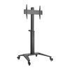 Gulvstativ vogn justerbar med hjul til TV monitor 37-70 sort eller hvid