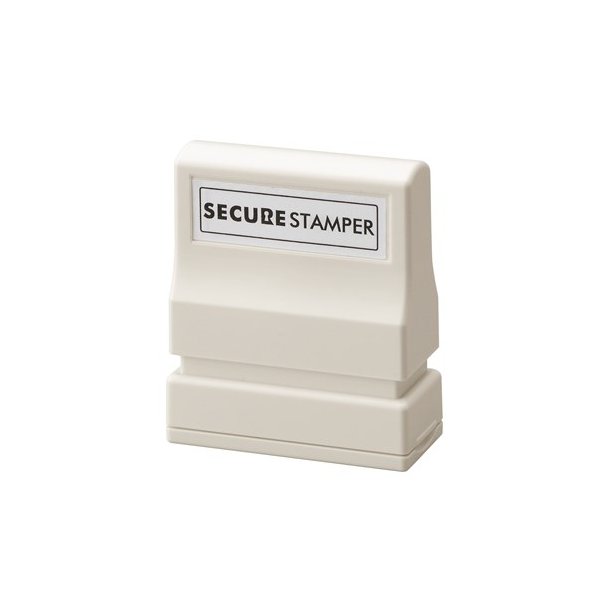 Secure Stamp Secure Marker praktisk vrktj til at beskytte personlige oplysninger