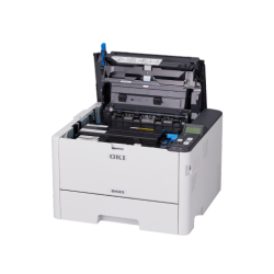 Printer OKI B433dn A4 kompakt Sort/hvid laserprinter Duplex USB Netvrk 