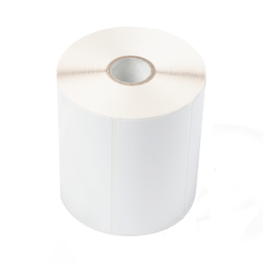Brother coated labelrulle med 1100 udstansede labels pr. rulle strrelsen 102 mm x 74 mm.( 6 stk. )