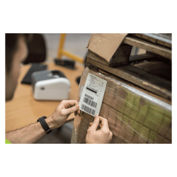 Brother labels udstansede direkte termisk til labelprinter TD-4410D 4420DN 4420TN 4520DN 4550DNWB