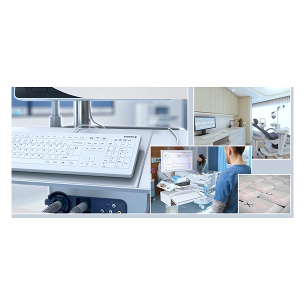 Hygiejne tastaturer Medicinske mus IP65 IP68 til laboratorier hospitaler klinikker mm.