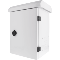 Skab lsebart vgskab kompakt praktisk Lockable wall cabinet IP55 hvid  Vlg 2 strrelser