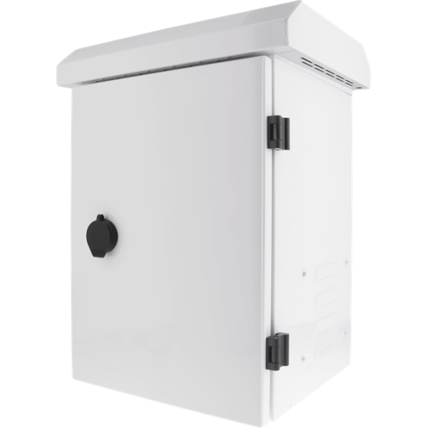 Skab lsebart vgskab kompakt og praktisk Lockable wall cabinet P55 hvid  vlg 2 strrelser