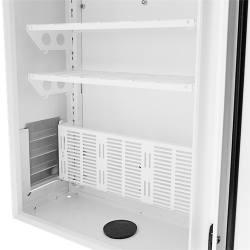 Skab lsebart vgskab kompakt praktisk Lockable wall cabinet IP55 hvid  Vlg 2 strrelser