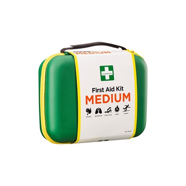 Frstehjlpskasse Medium kompakt veludstyret First aid Kit 