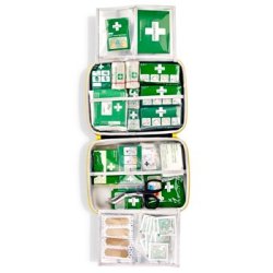 Frstehjlpskasse Large stor kompakt veludstyret First Aid Kit 