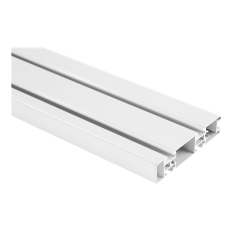 OFFICE rillepanel Aluminium til skrivebord, 110 cm, hvid 