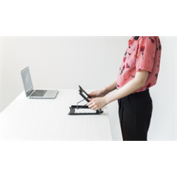 OFFICE Sammenfoldelig stativ til brbar tablet op 10-15"