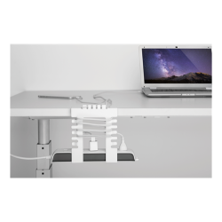 Kabelstyring bordmonteret holder til stikdse