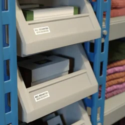 Brother DK-rulle plastiktape filmtape endels bane 62mm 29mm hvid gul klar til QL printere