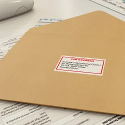 Brother DK-rulle papirtape etikette endels bane m/u lim fra 12mm -103mm hvid gul til QL printere