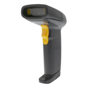 Stregkodescanner hndscanner med CCD-teknolog 500mm rkkevidde IP65 USB sort