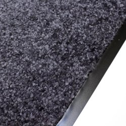 Mtte med stor sugeevne Sugemtte Wash &amp; Clean Sort gr bl til virksomheden og privat