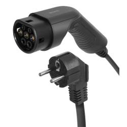 Ladekabel e-Charge EV-1226 passer til alle kretjer med type 2-stik