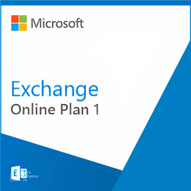 Microsoft 365 Exchange Online Plan 1 Hosted mail til virksomheden pr. bruger 1 r
