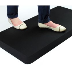 AFS-TEX 3000 ergonomisk st�m�tte aflastningsm�tte til siddende og st�ende arbejde 50x100 cm midnight 