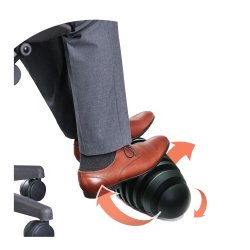 Aktiv fodsttte 18x42 cm formet som et g. Midnatsort